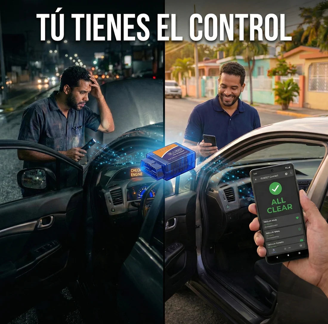 Escáner Automotriz ELM327 OBD2 📲 Diagnóstico Inteligente en tu Bolsillo